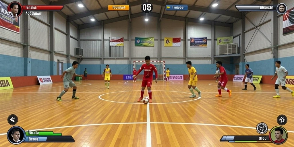 Tampilan awal game dengan grafis menarik.
