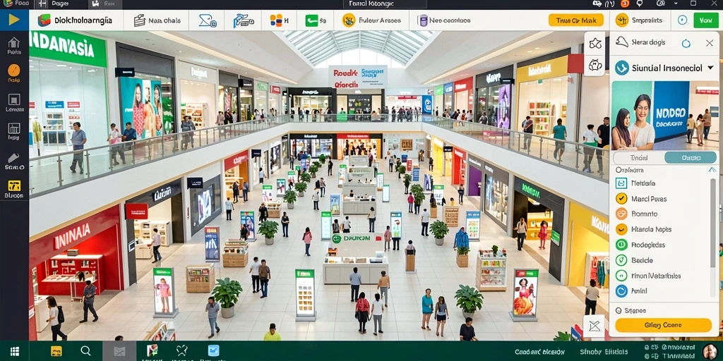 Tampilan antarmuka yang modern dan intuitif.