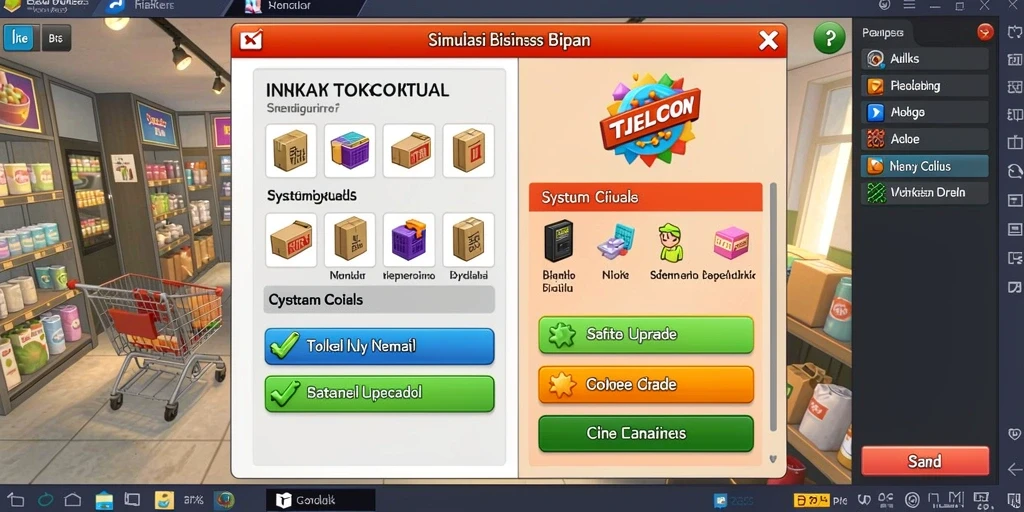 Tampilan antarmuka yang menarik dan intuitif.