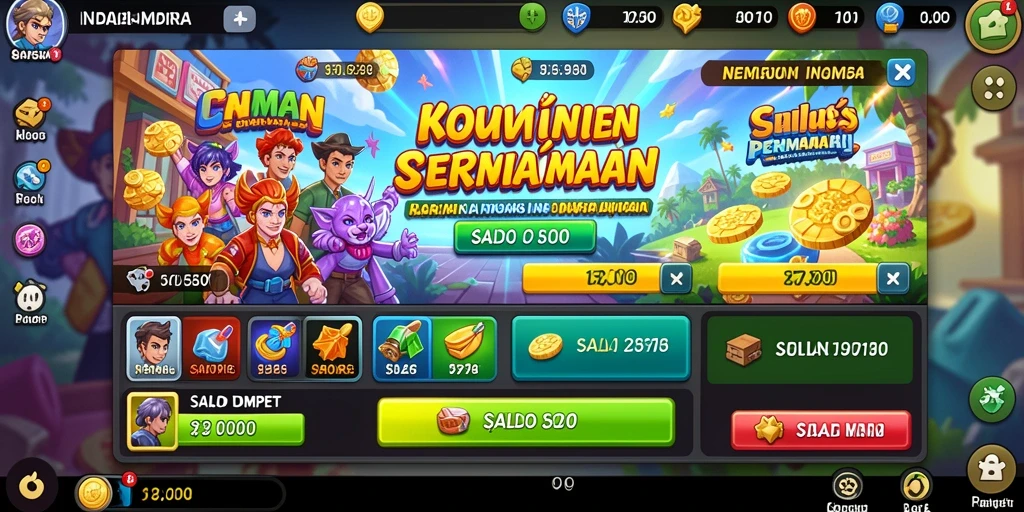 Tampilan utama aplikasi BNI789 yang menarik dan user-friendly.