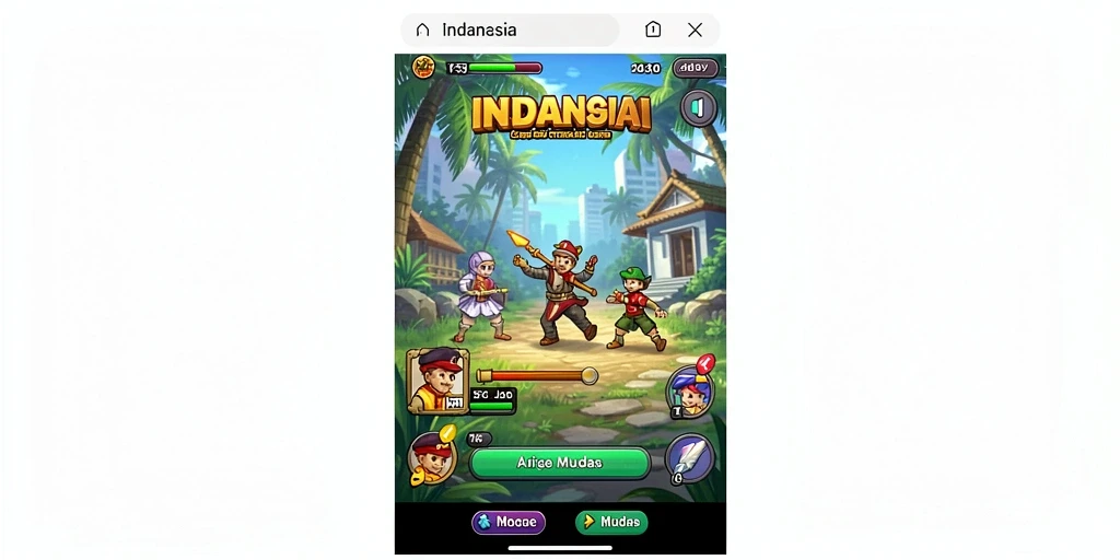 Antarmuka permainan yang menarik dan mudah digunakan.