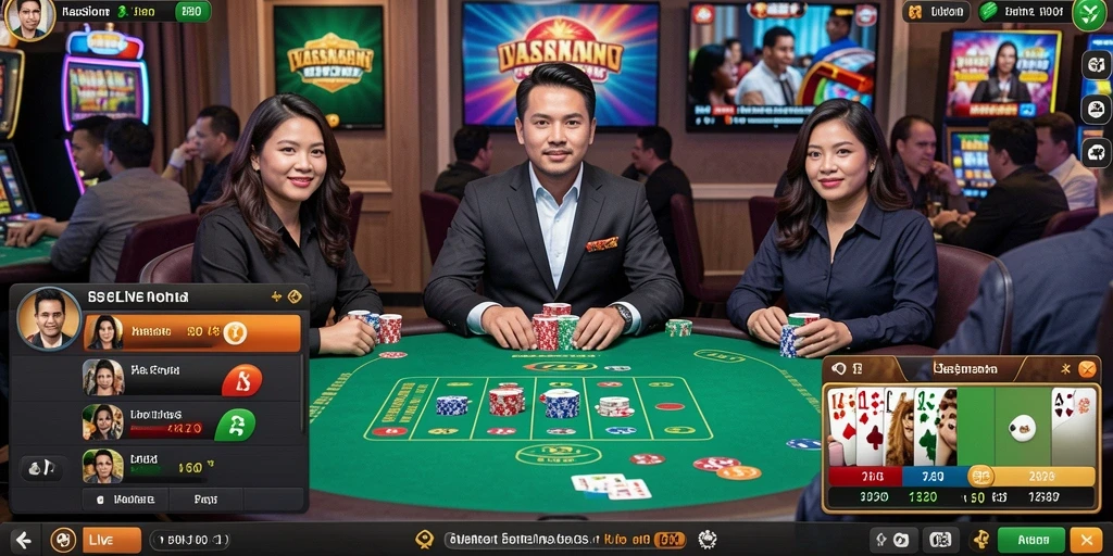 Gambaran antarmuka pengguna yang menarik dan intuitif.