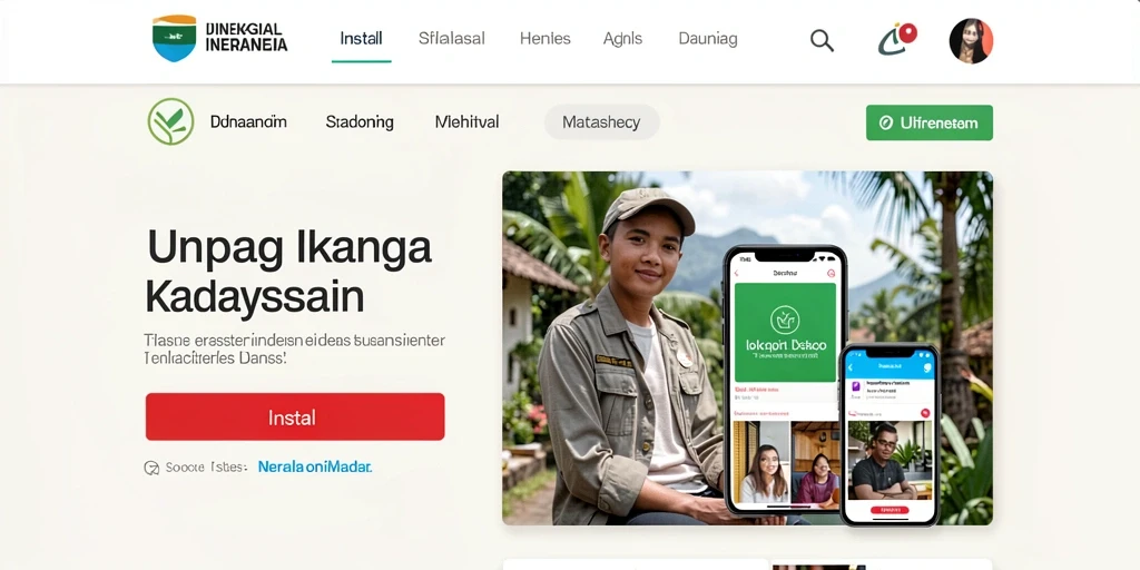 Tampilan antarmuka yang ramah pengguna.