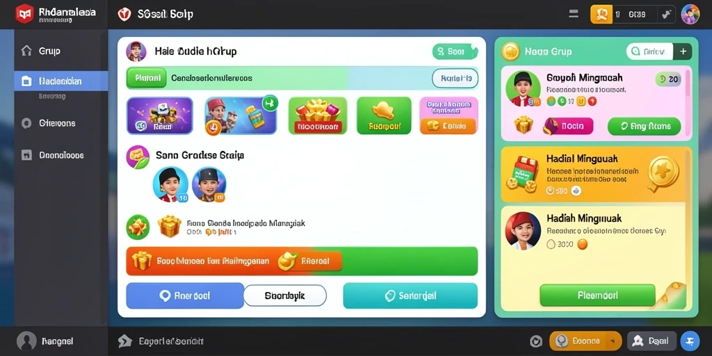 Tampilan awal yang menarik dan mudah dinavigasi.