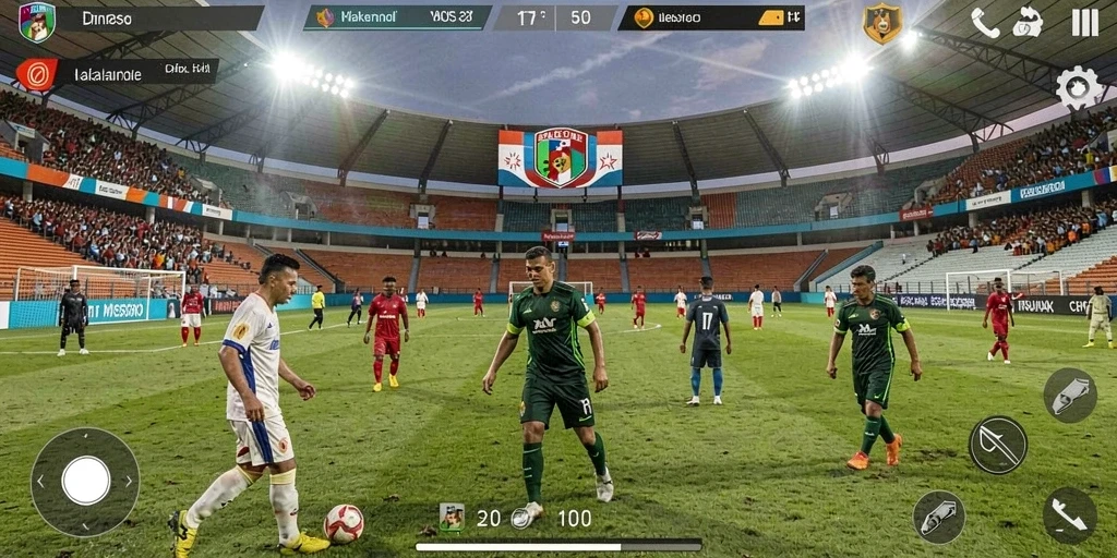 Tangkapan layar menampilkan momen seru dalam permainan.