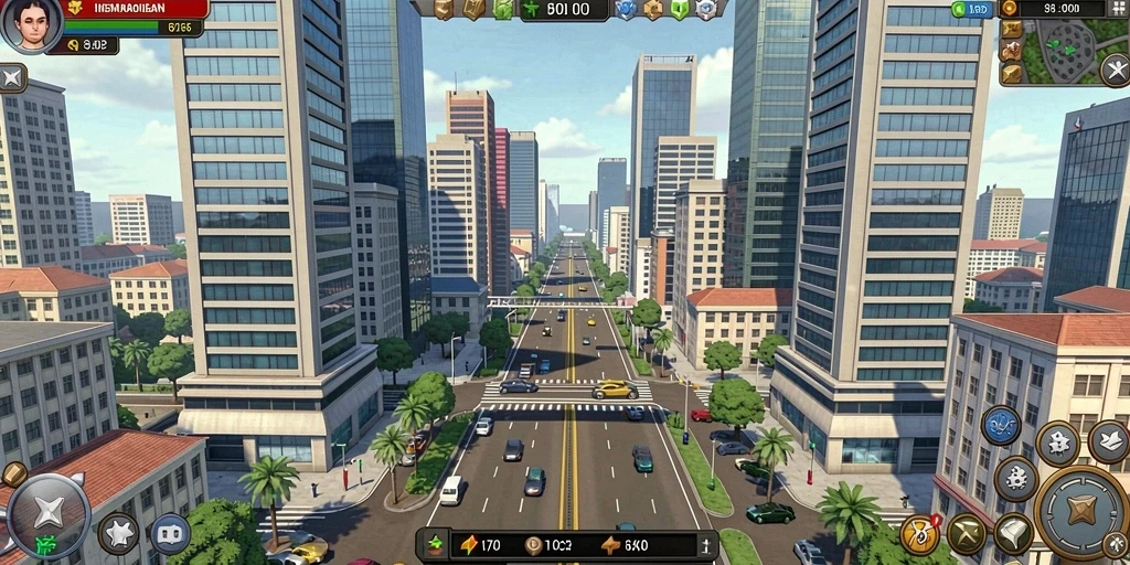Tampilan grafis yang menakjubkan di gameplay.