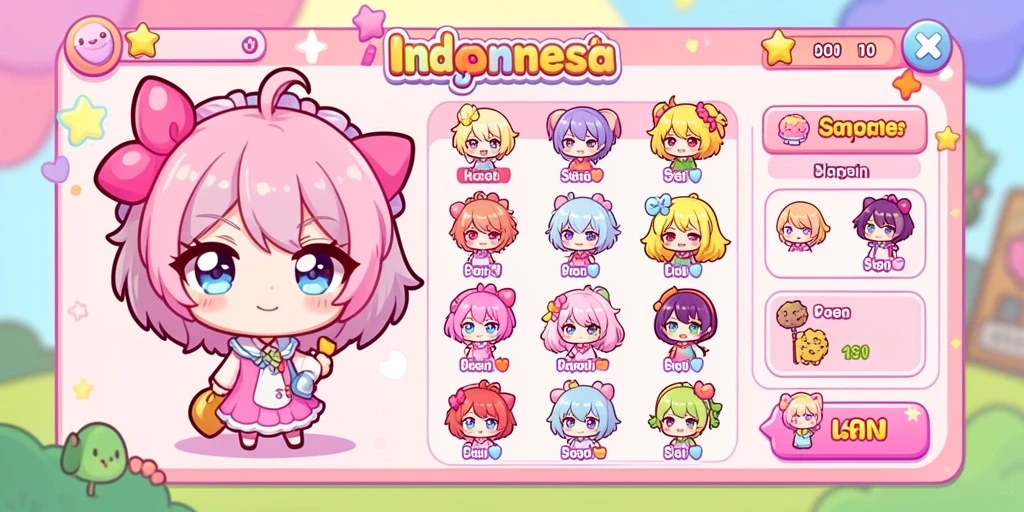 Tampilan antarmuka aplikasi yang user-friendly.