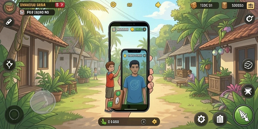 Tampilan level pertama yang menawan dengan desain yang menarik.