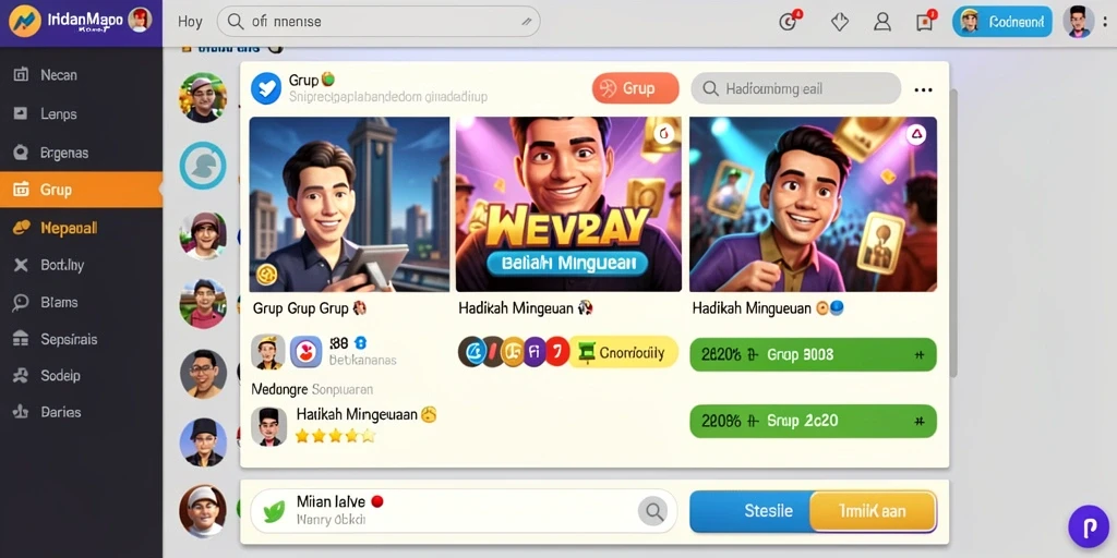 Tampilan grafis yang memukau dan penuh warna.