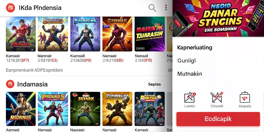 Tampilan antarmuka yang ramah pengguna dan menarik.